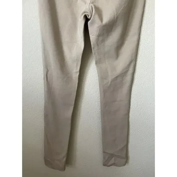 Old Navy Tan Uniform Girls' Adjustable Waist Ponte Knit Jeggings Pants Size 16 - Picture 7 of 8